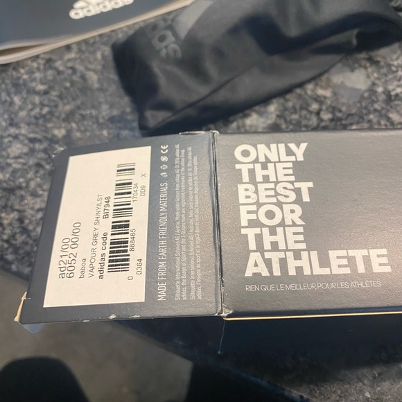 Adidas Designer Sunglasses Baboa in Vapor Grey Shiny & LST Active Silver Lens - Picture 3 of 5